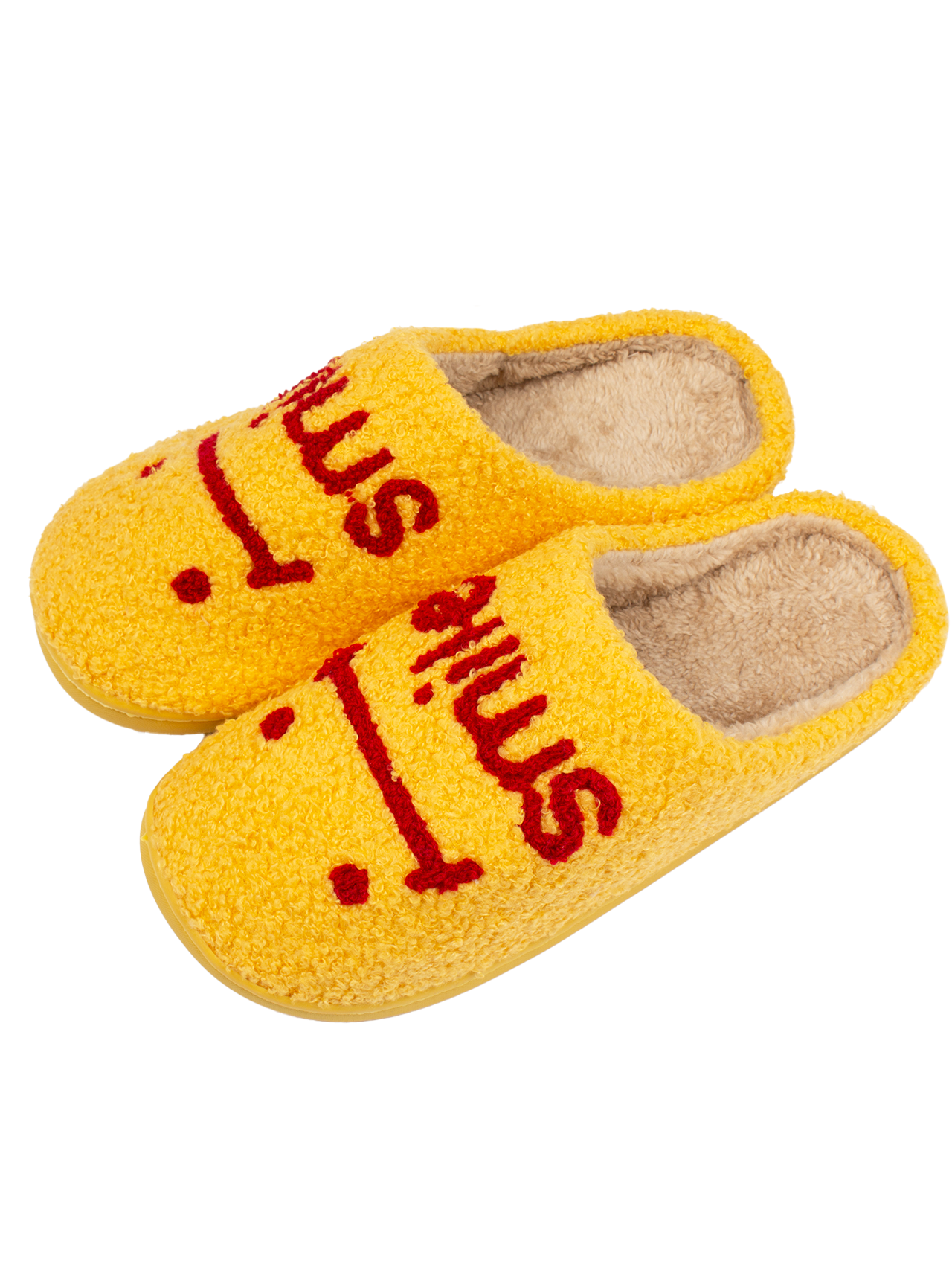 Novatradesstore Smile Slippers- Yellow