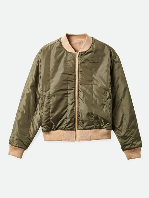 Brixton Women's Utopia Reversible Bomber Jacket