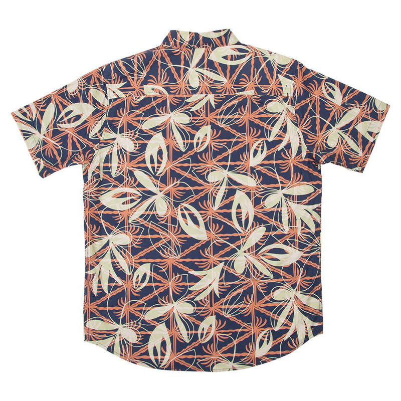 Boy's (8-16) Layday S/S Woven Shirt - Navy