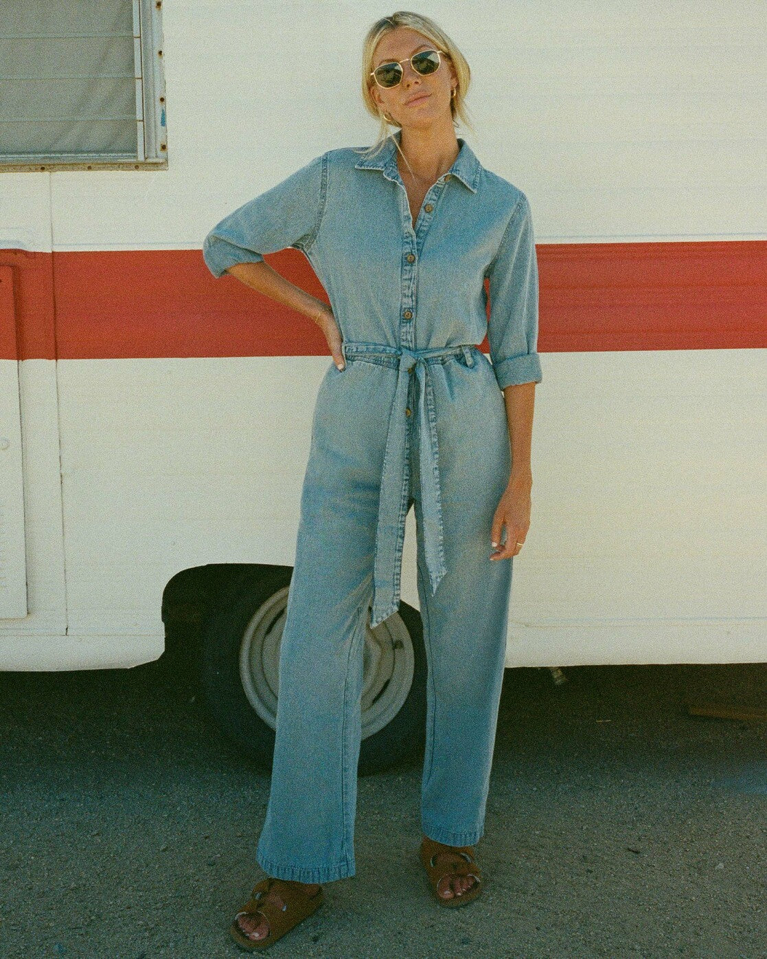 Women's Salty Blonde x Billabong Sunday Uniform Jumpsuit