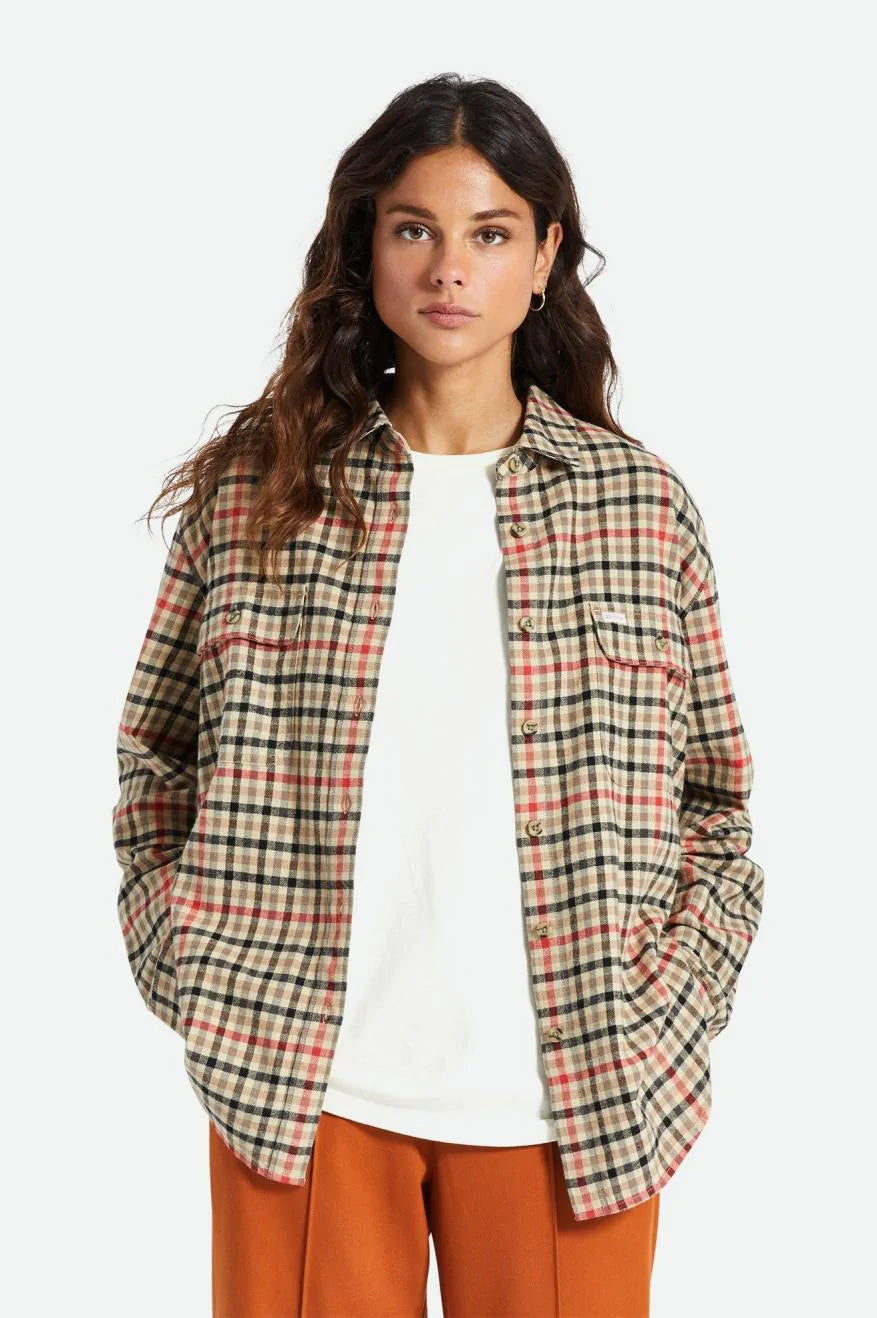 Brixton Women`s Bowery Boyfriend L/S Flannel