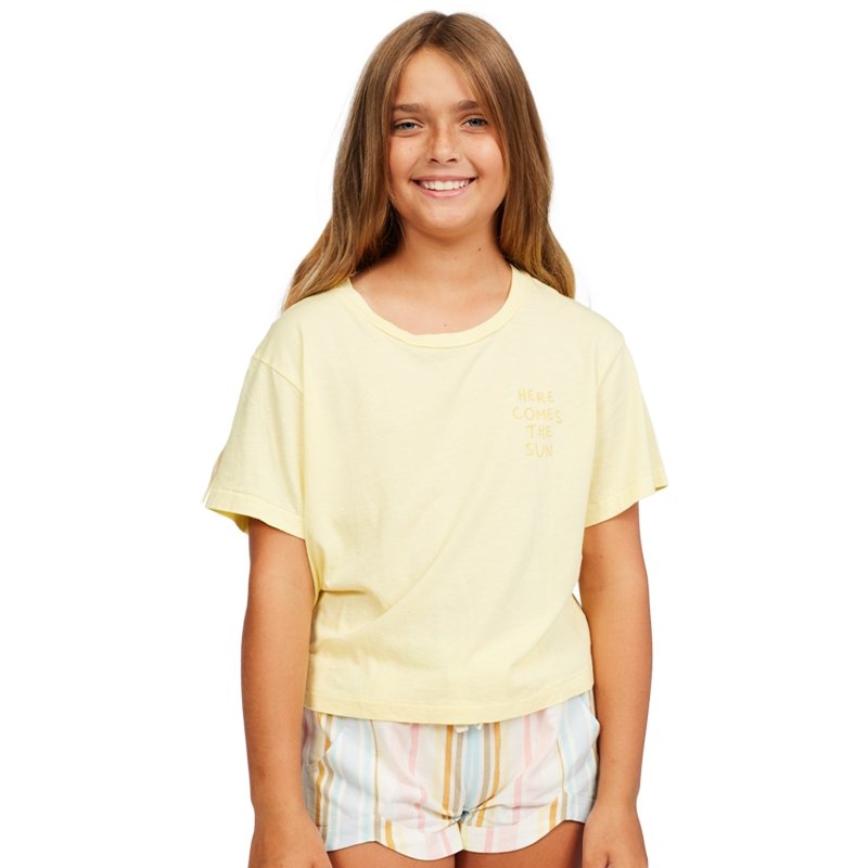 Girl's Here Comes the Sun S/S Tee - Novatradesstore