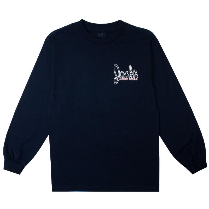 Novatradesstore Men's "Little Dude" Classic Long Sleeve T-Shirt - Navy 