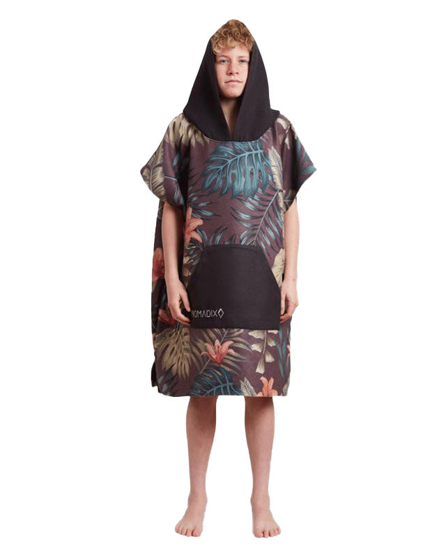 Kids Palms Night Changing Poncho