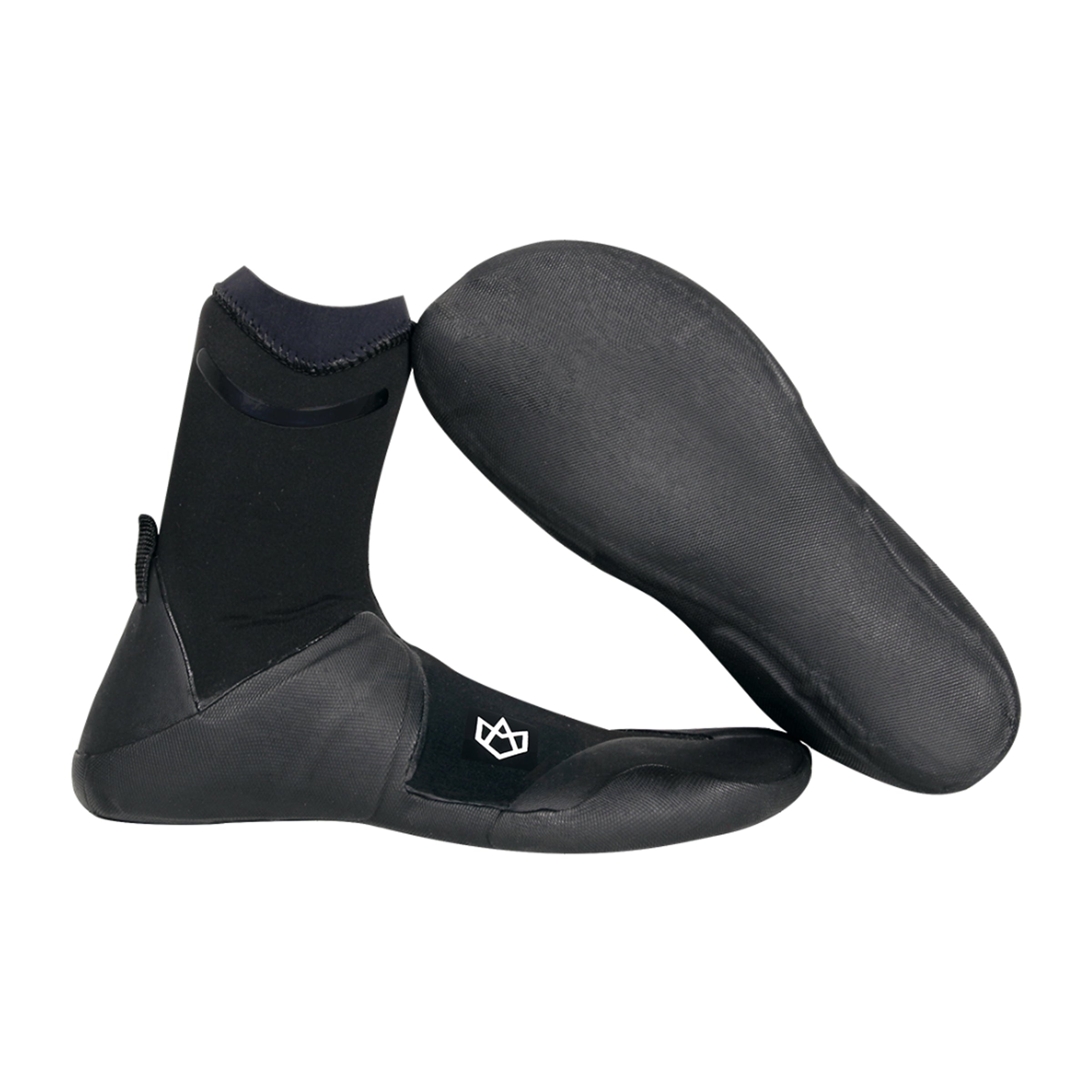 Manera X10D Round Toe 3mm Boots - Black 